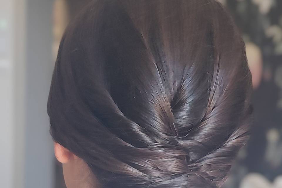 Chignon invitée