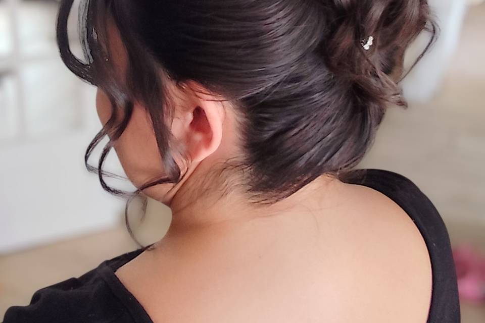Chignon haut
