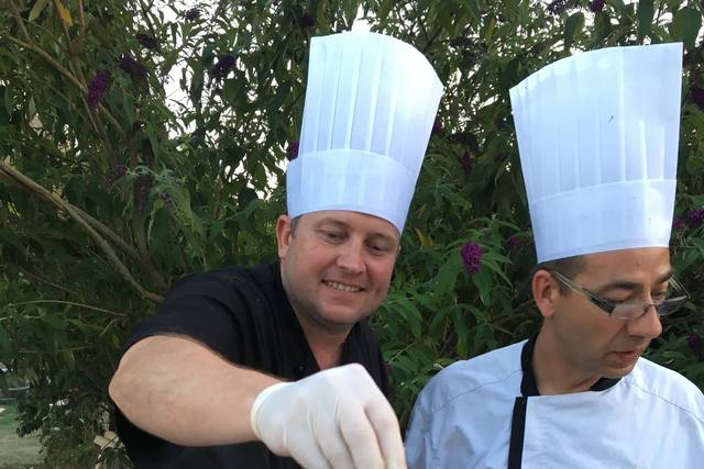 Plancha à l'extérieur