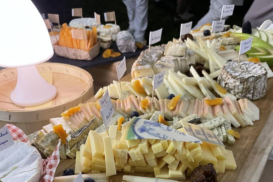 Nos planches de fromages