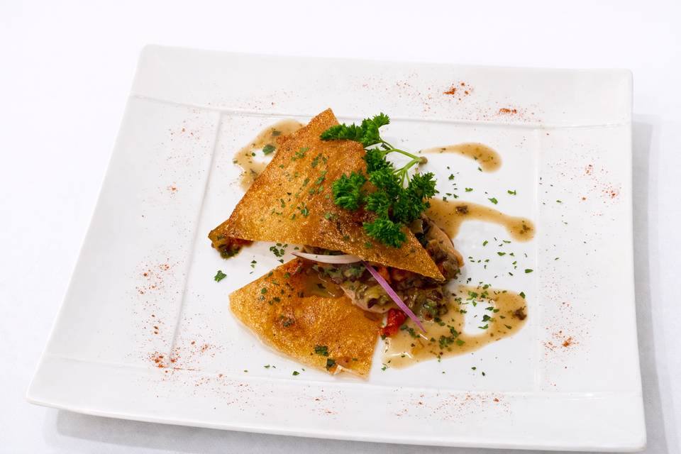 Croustillant de foie gras