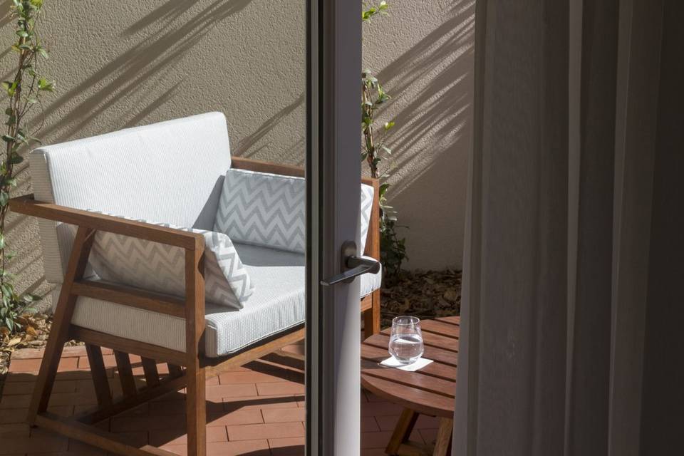 Terrasse suite