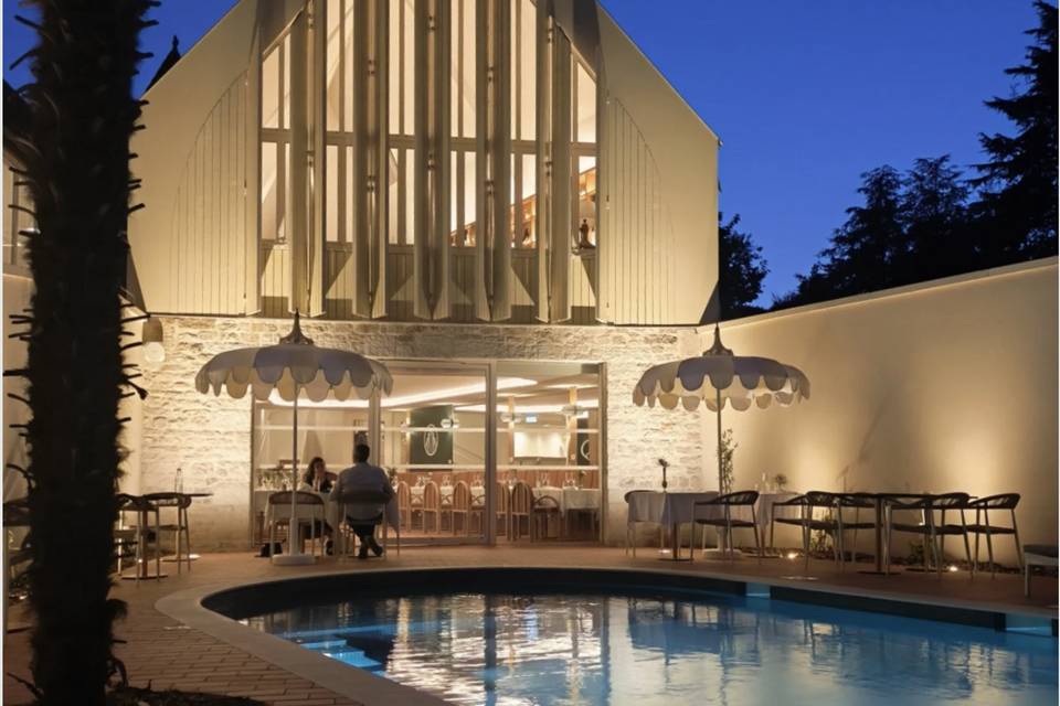 Piscine nuit