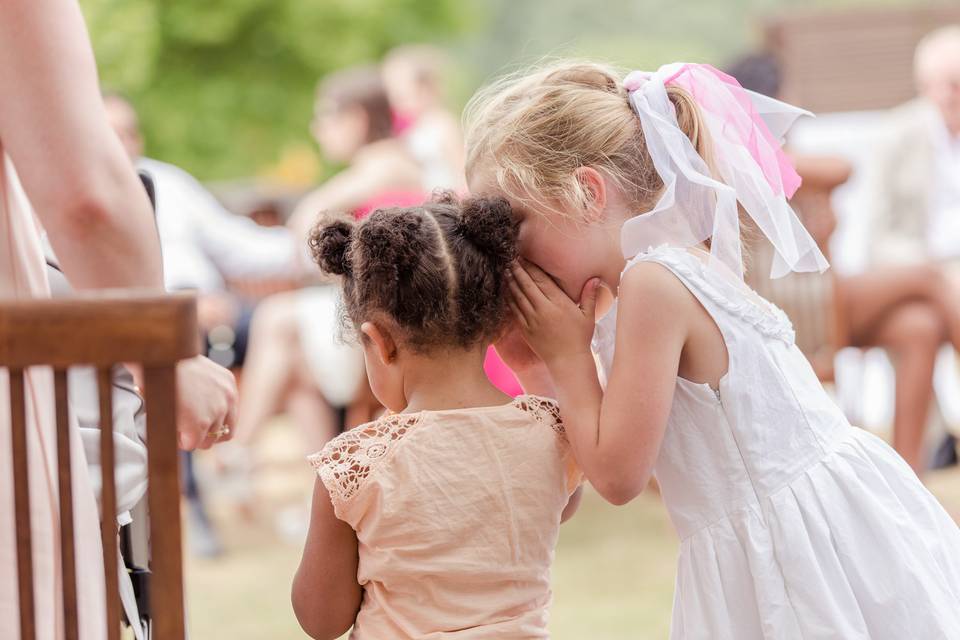 Arrivée de la mariée