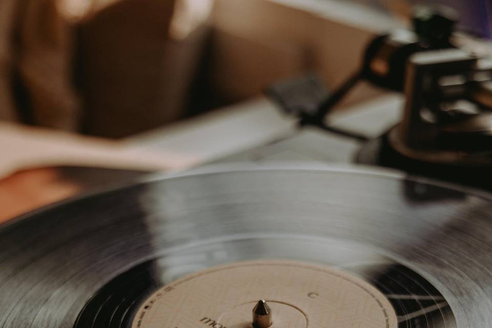 Bar à vinyles