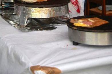 Plusieurs crêpes à la fois