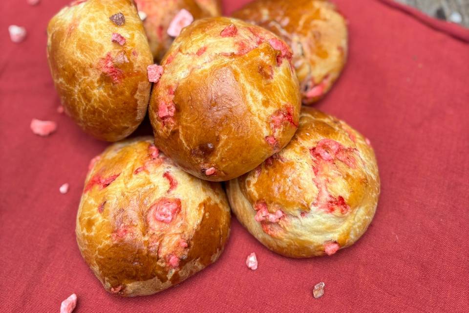 Brioche praline rose