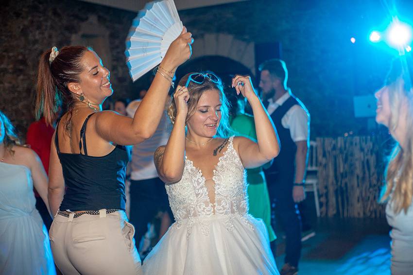 La mariée en soirée