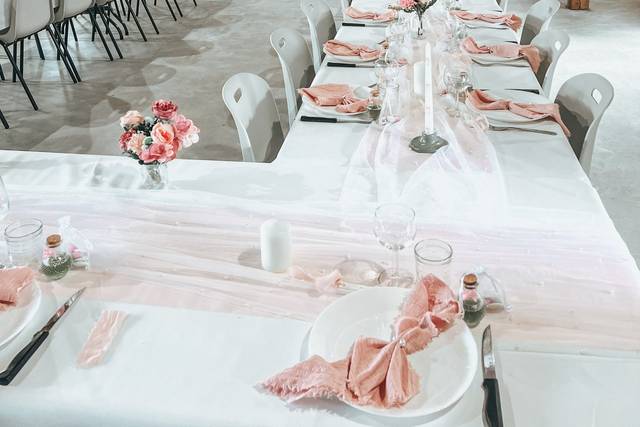 Décoration simple de table