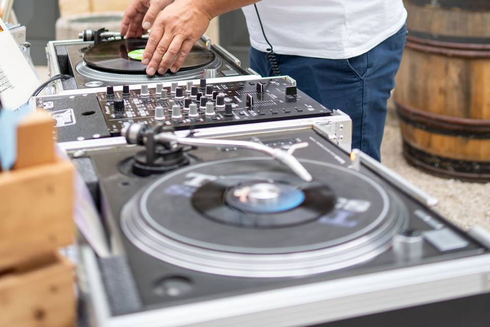 Dj mix vinyles