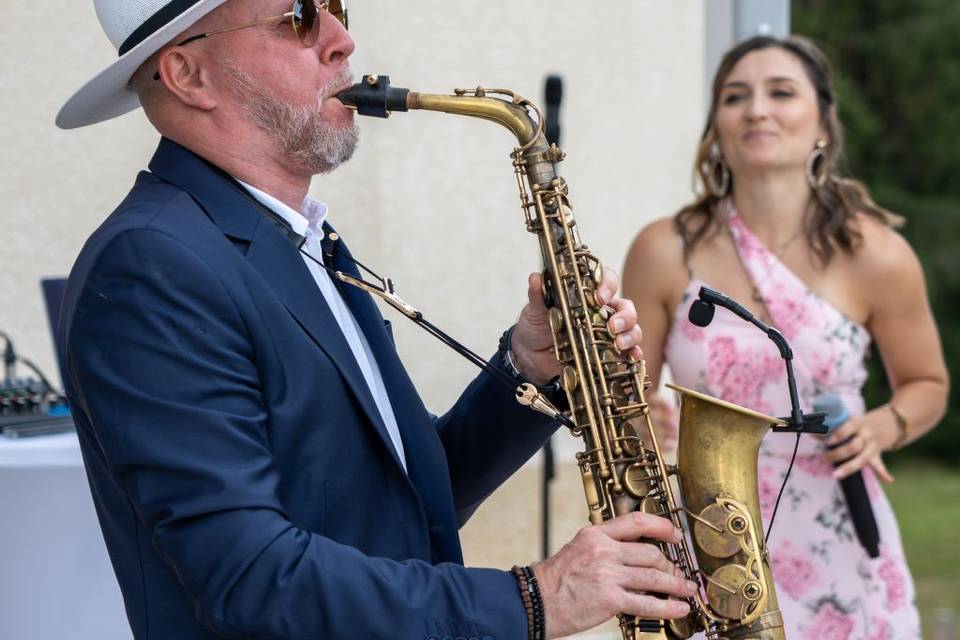Avec Nico Saxo et Pauline