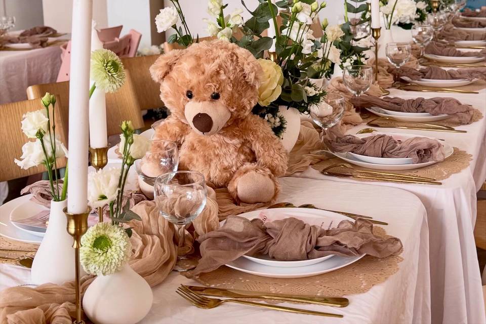 CHEMIN DE TABLE BAPTEME