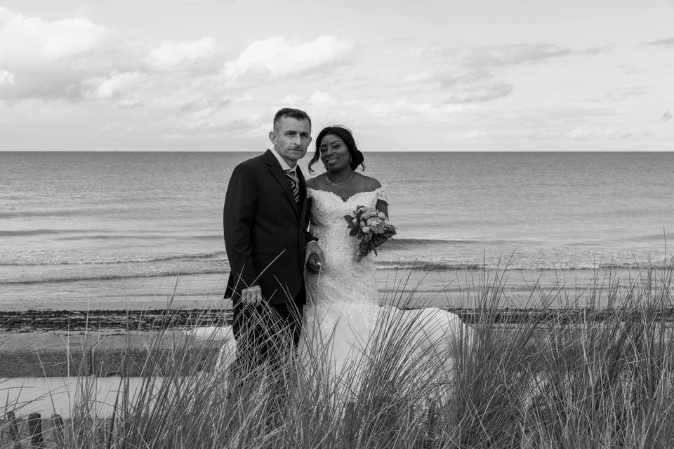 Photo couple Plage