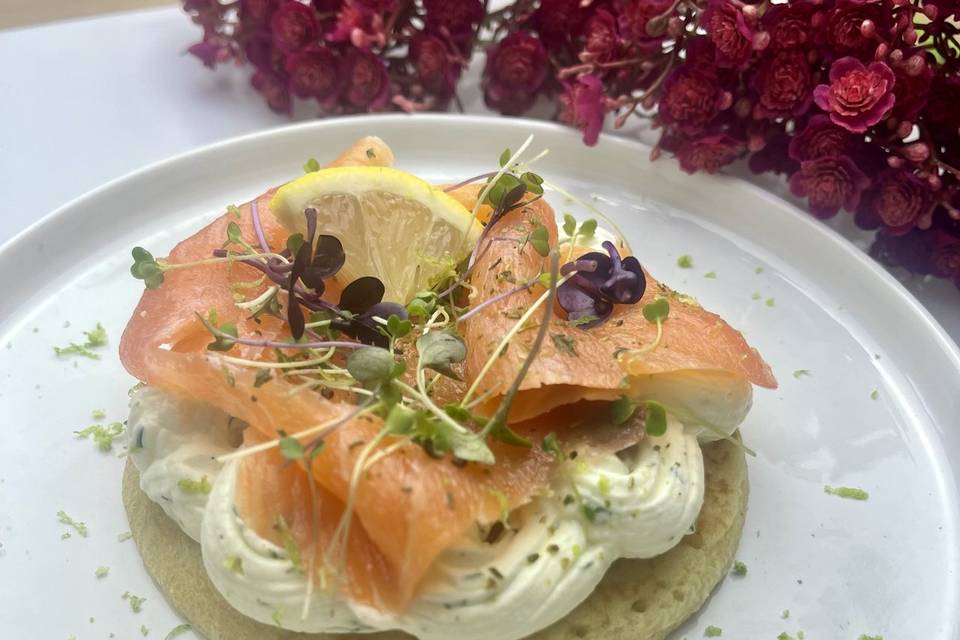 Blini saumon