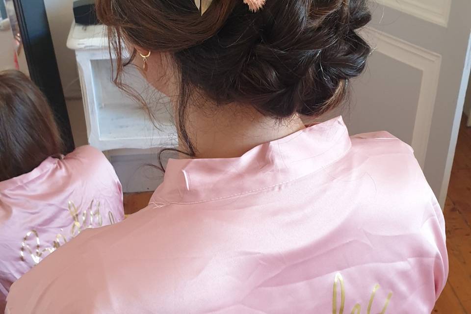 Chignon invitée