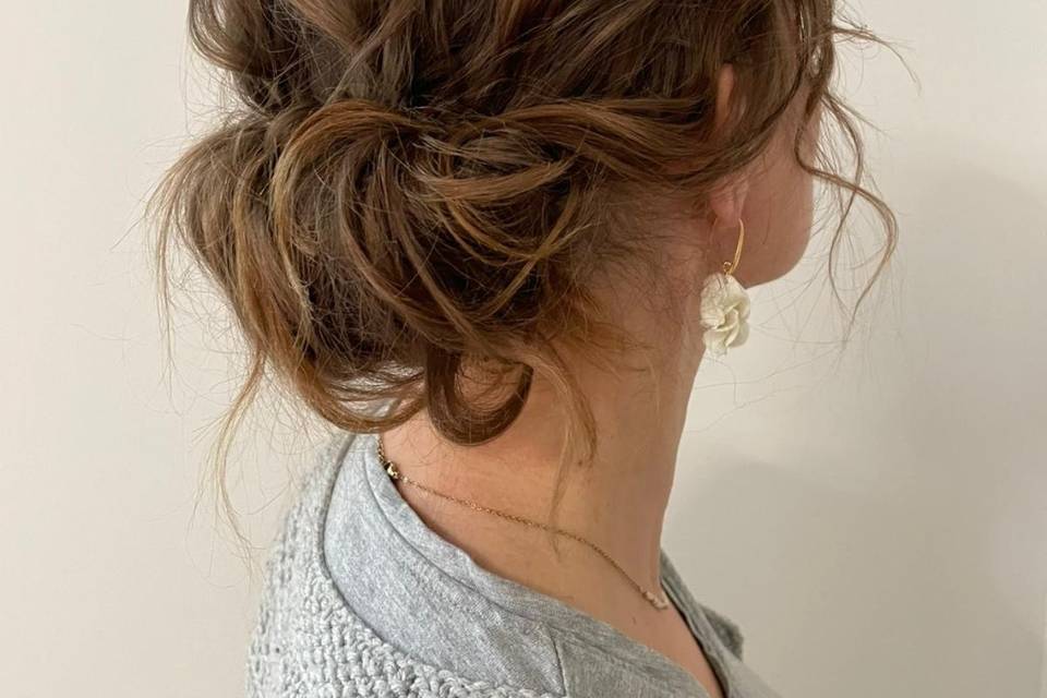 Chignon bas de nuque