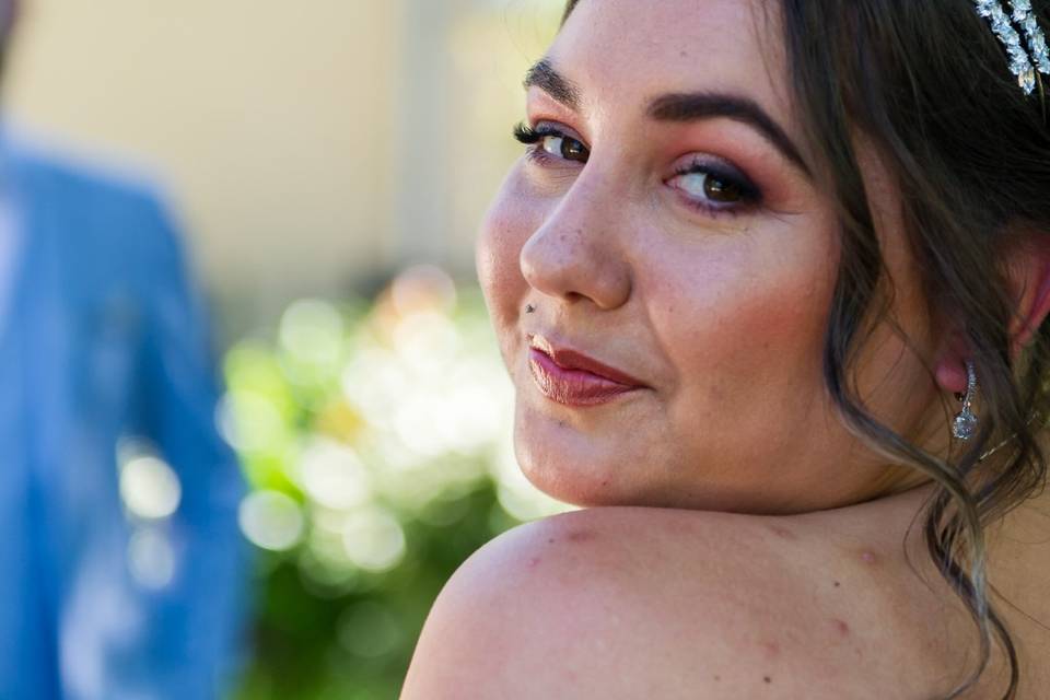 Mariée en beauté