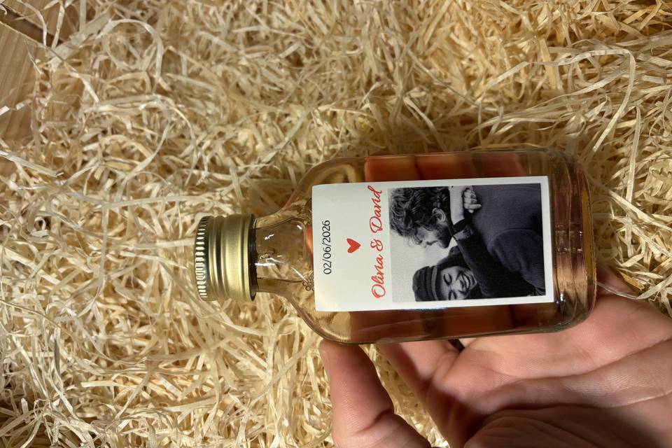 Exemple mini bouteille