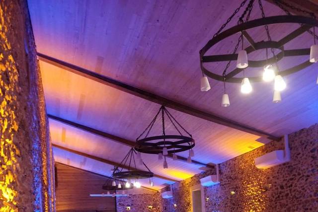 Mariage : salle du repas