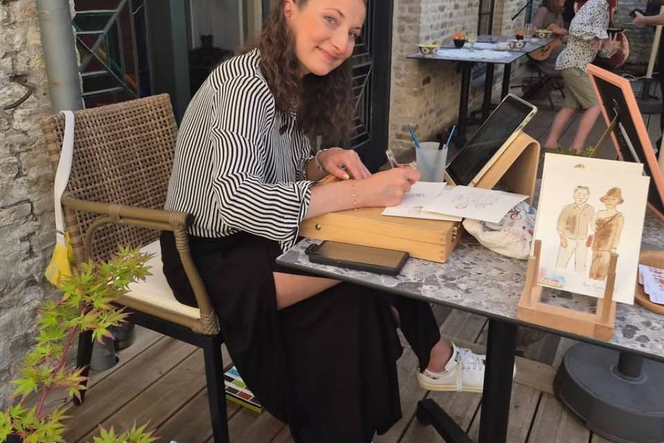 Avec le sourire
