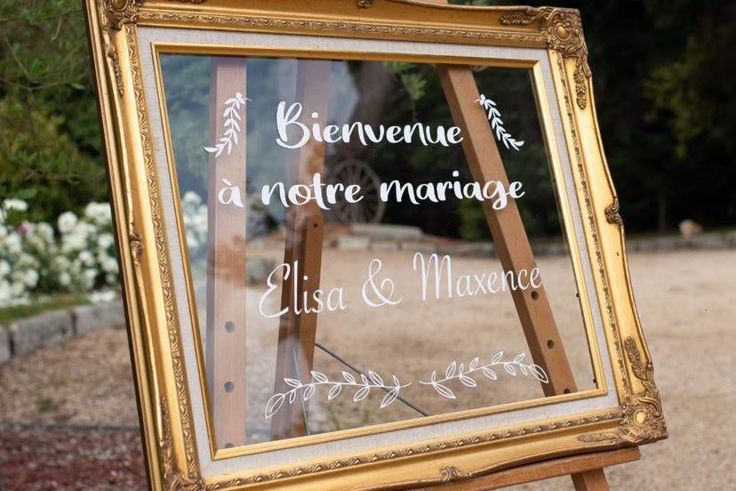 Les décorations de nos mariés