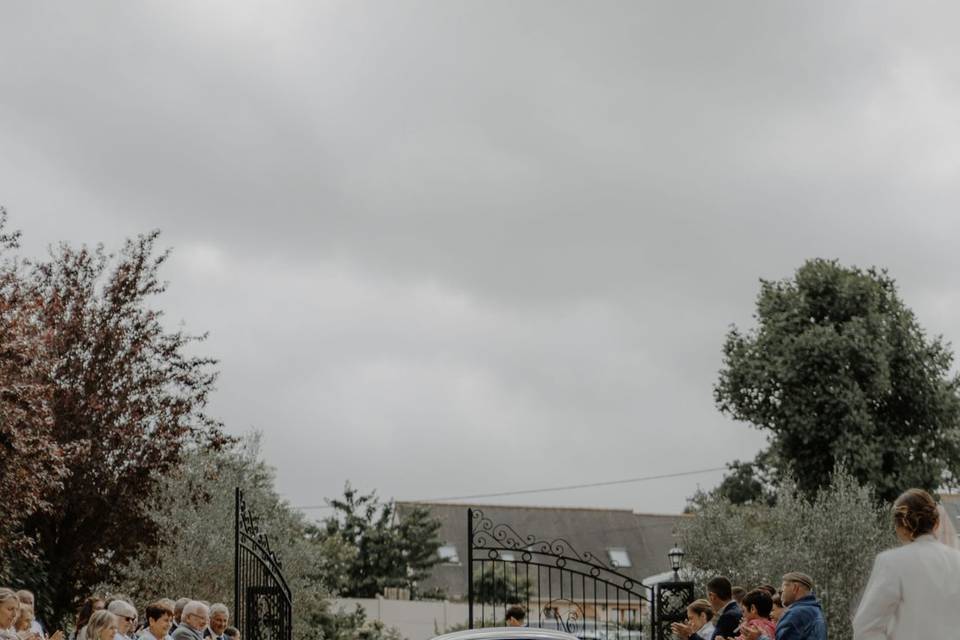 Notre entrée avec le portail