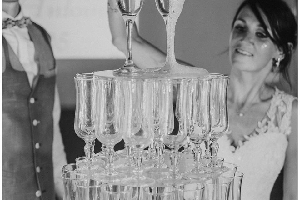 Nos fontaines à champagne