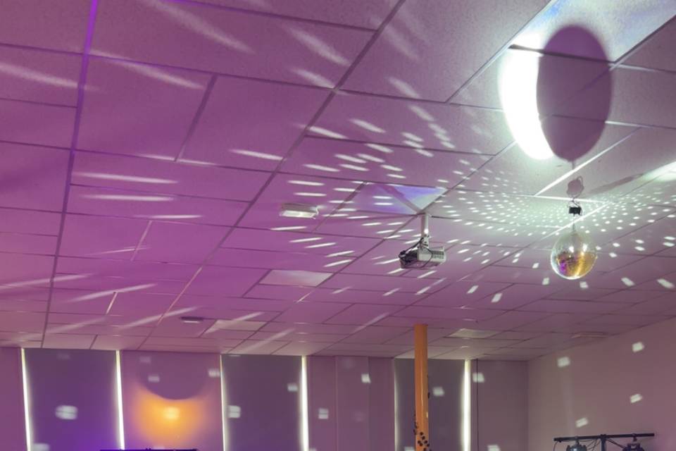 Salle boule à facette