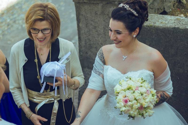 Maquillage mariée et sa maman