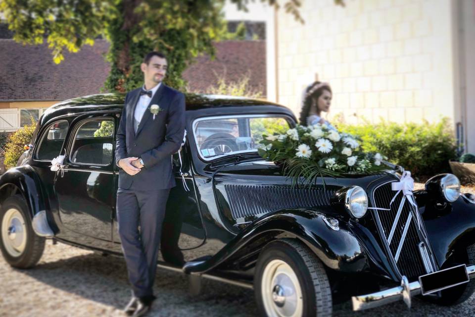 Voiture Paris mariage