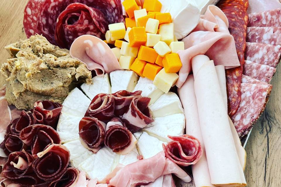 Plateau charcuterie/fromage