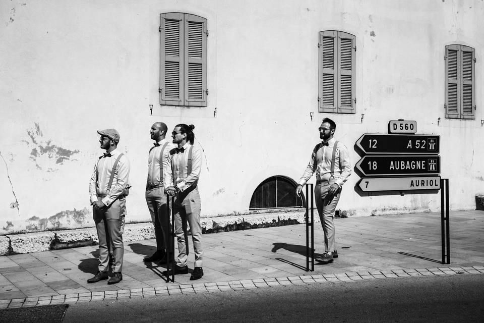 Attente de la mariée