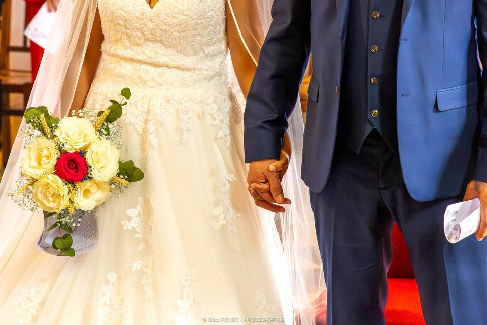 Mariage à l'église