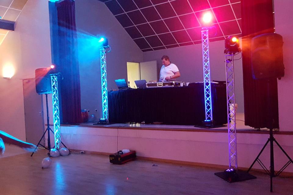 Mise en place Dj mariage