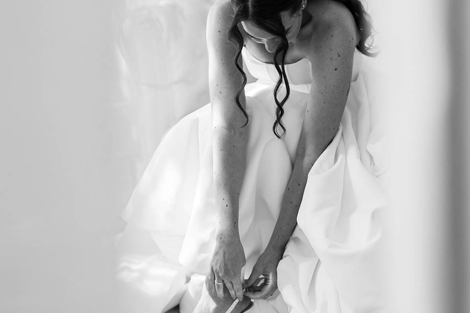 Les préparatifs de la mariée