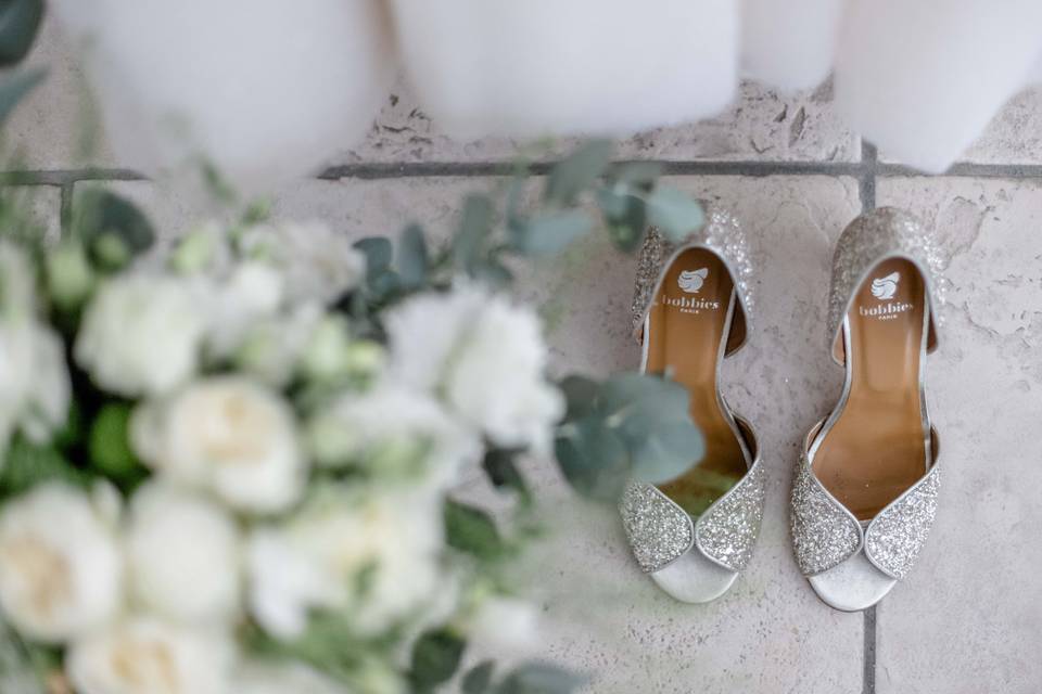 Préparatifs de la mariée