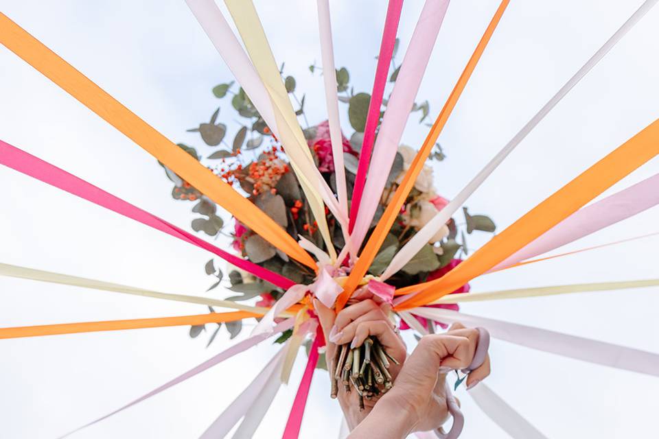 Rubans pour le bouquet