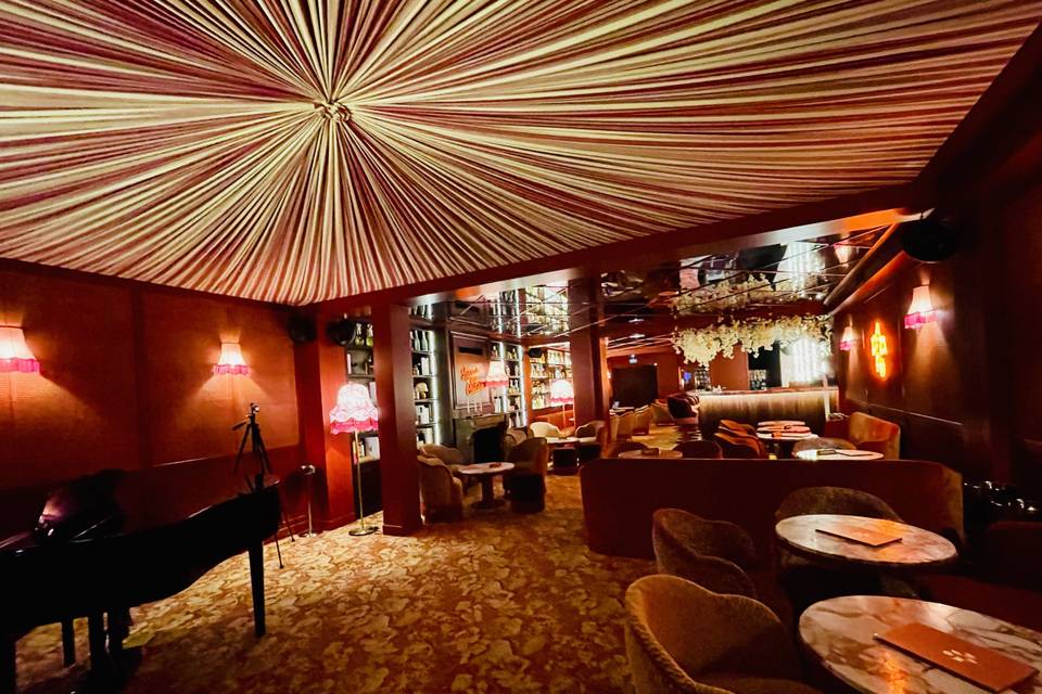 Plafond tissé