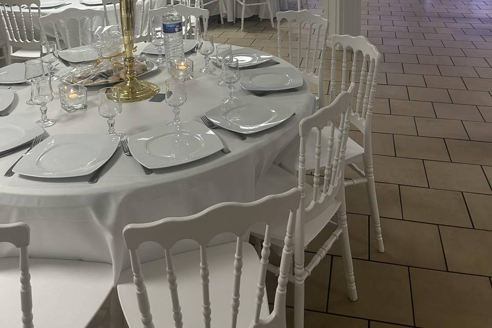 Tables invités