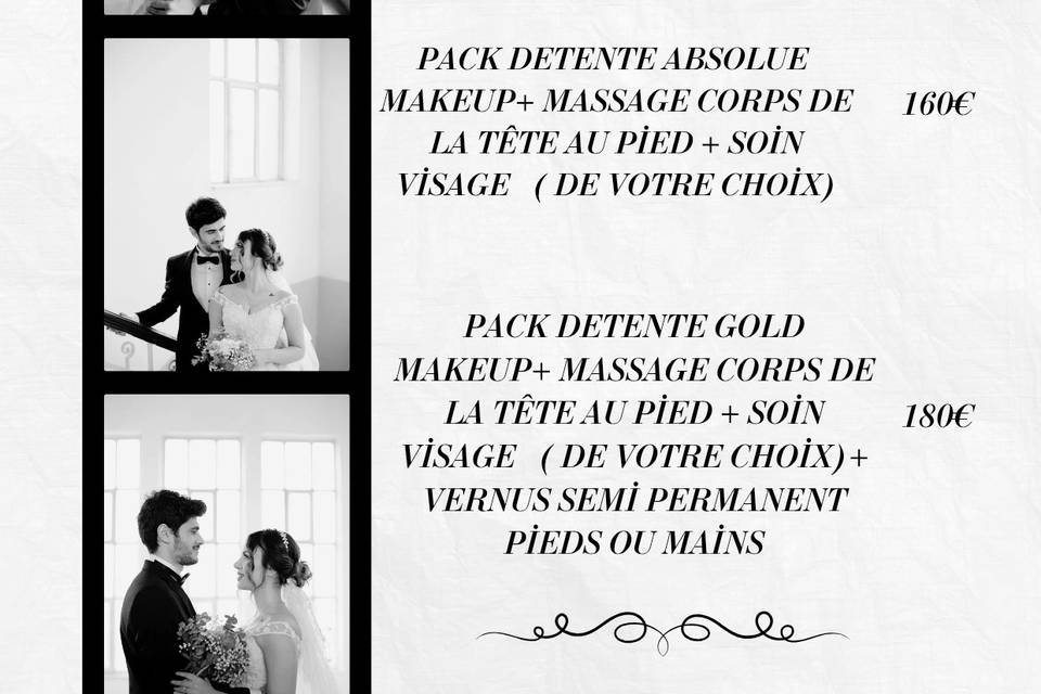 Forfait détente+ makeup