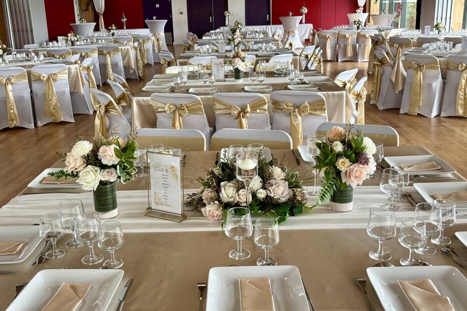 Table champagne