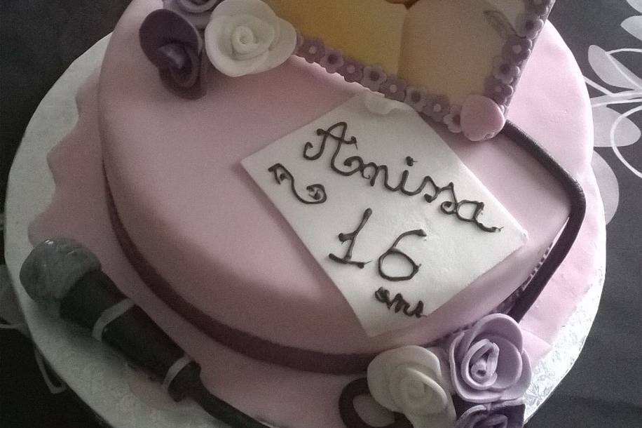 Gâteau d'anniversaire Justin Bieber