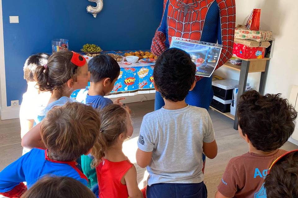 Anniversaire Spiderman