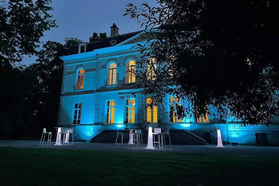 Éclairage château