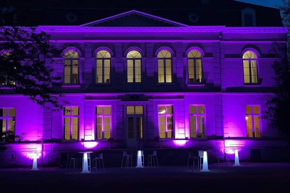 Éclairage château