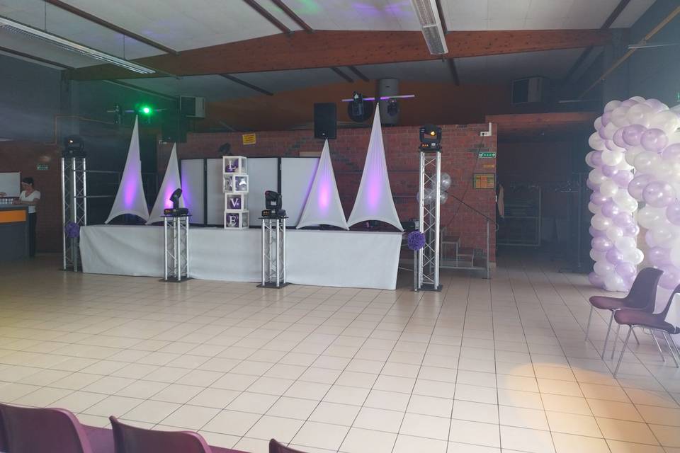 Mariage sur Harnes éclairagâte