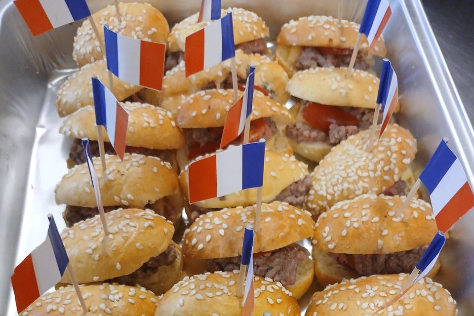 Mini burgers