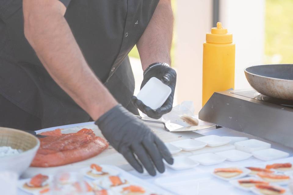 Atelier gravlax saumon