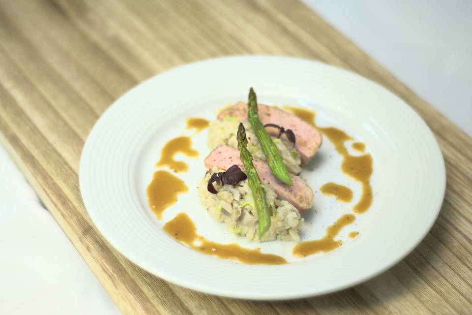 Veau flambé au cognac