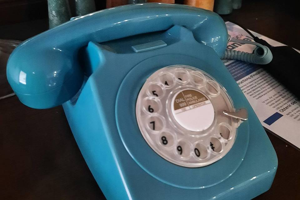 Mon téléphone bleu